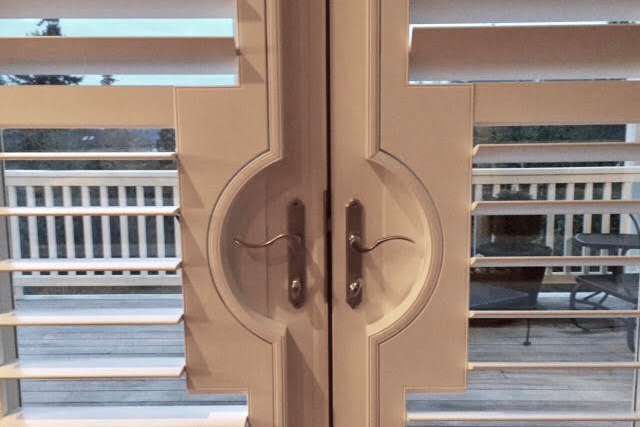 Custom French Door Cutout